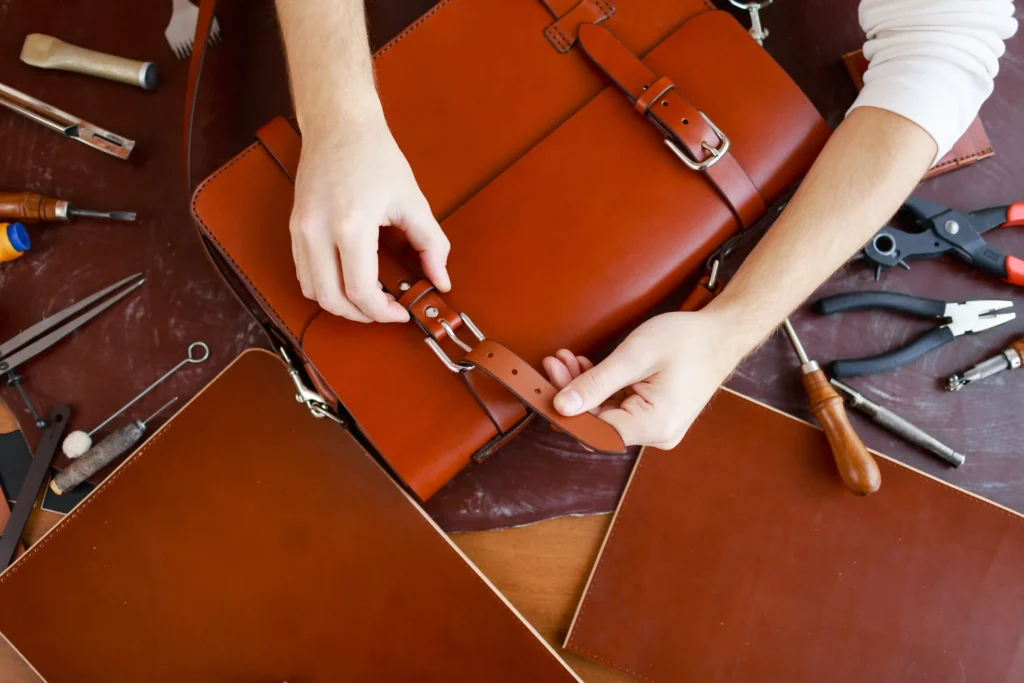 custom leather manufacturing services